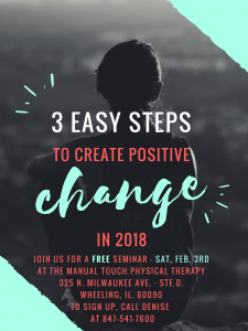 3 Steps to Making Positive Changes in 2018