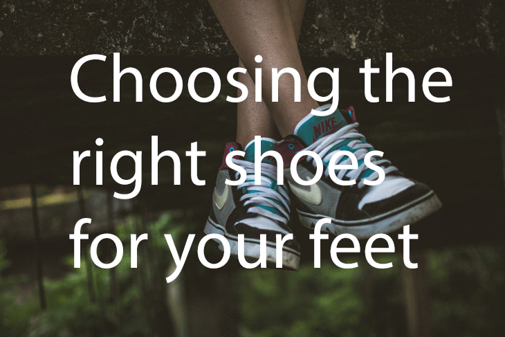 How to test and choose the right walking or running shoes for your feet