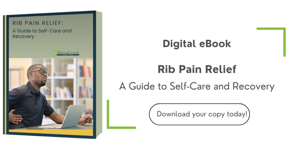 Digital eBook Rib Pain Relief A Guide to Self-Care and Recovery the manual touch physical therapy